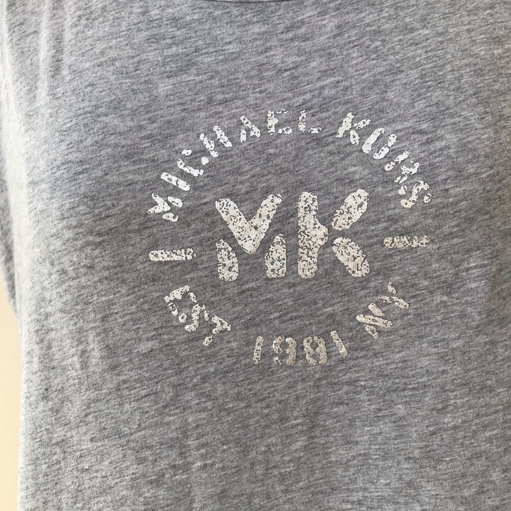 Michael Michael Kors Grey Lightweight T Shirt - Picture 2 of 6